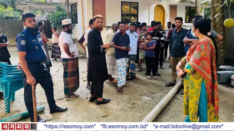 চৌদ্দগ্রাম উপজেলার অবৈধ ড্রেজারের বিরুদ্ধে উপজেলা প্রশাসনের 