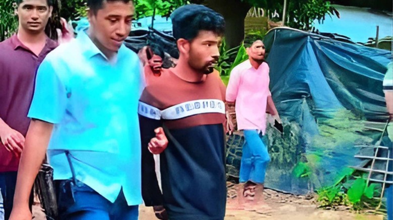 মালুমঘাট সড়কে রশি দিয়ে ডাকাতির ঘটনায় আসামী গ্রেপ্তার।