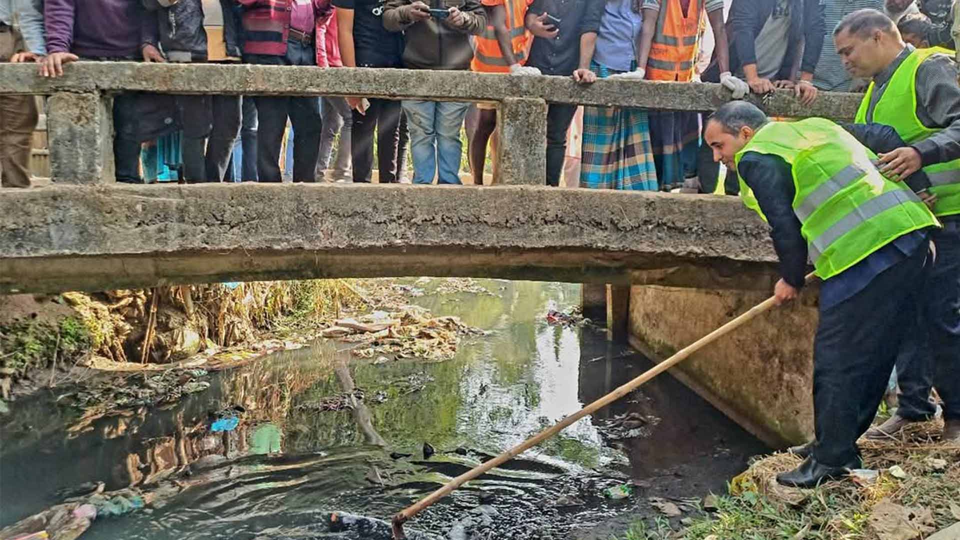 শ্রীমঙ্গল উপজেলায় পরিছন্নতা অভিযান শুরু