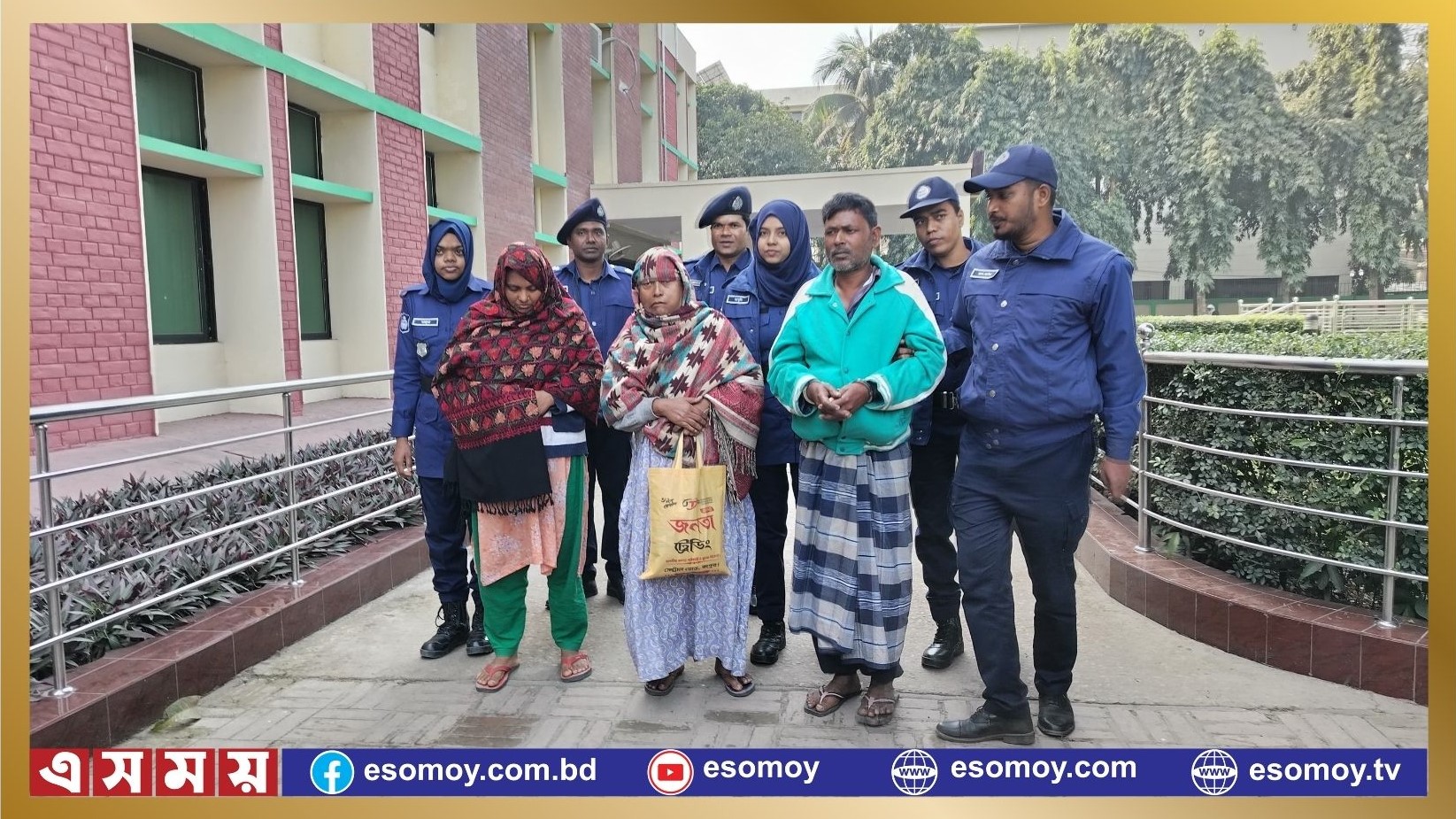 স্বর্ণ চুরির ঘটনায় নওগাঁয় আন্তঃজেলা চোর চক্রের ৩ সদস্য গ্রেফতার