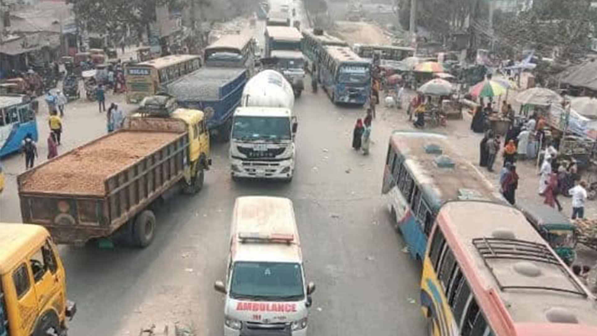 নরসিংদী জেলায় ফেইসবুকে ডাকা হরতাল চোখে পড়েনি